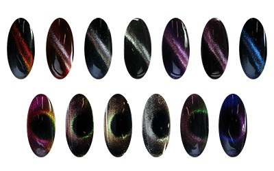 Aphro Nails Cat Eye mágneses gél lakk kollekció