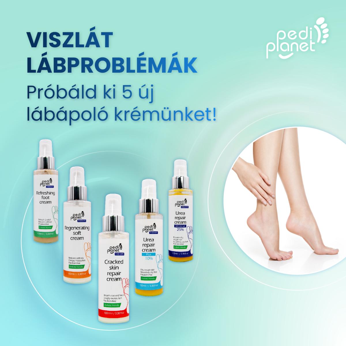Pedi Planet regeneráló lábkrémek
