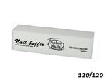 Aphro Nails buffer tömbreszelő fehér 120/120