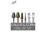 Pedi Planet Callus & Corn drill fréz készlet 6db-os