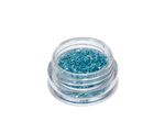 Türkiz kék mini konfetti műkörömdísz