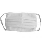 Mosható 2 rétegű szájmaszk fehér színű (db)
