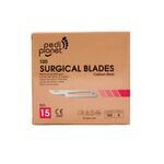 Pedi Planet pedikűr szikepenge (100db/doboz) méret: 15