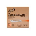 Pedi Planet pedikűr szikepenge (100db/doboz) méret: 20