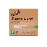 Pedi Planet pedikűr szikepenge (100db/doboz) méret: 21