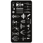 Aphro Nails körömnyomda lemez Linear YZW-L15