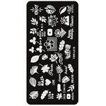 Aphro Nails körömnyomda lemez One Leaf YZW-L16