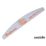 Aphro Nails Csónak körömreszelő 100/180 zebra