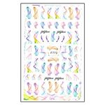 Körömmatrica Abstract F772