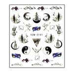 Körömmatrica Day and night YZW3141