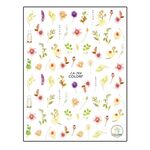 Körömmatrica Flower Mania ca764