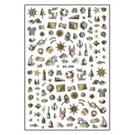 Körömmatrica Sailing ZS208