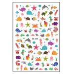 Körömmatrica Sea life ZS203