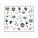 Körömmatrica Spirit life YZW3149