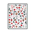 Körömmatrica Happy New Year CA720