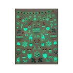 Körömmatrica Glow XMAS CY020