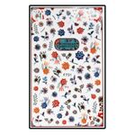 Körömmatrica Bohemian Flower F731