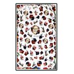 Körömmatrica Classic flower F733