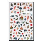 Körömmatrica Green garden F758