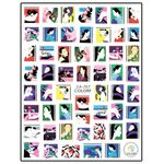 Körömmatrica Girl in Town CA737