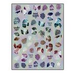 Körömmatrica Leaf mania Colorful CJ010SZ