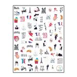 Körömmatrica Life in Paris CA741