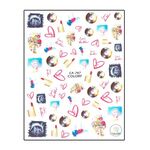 Körömmatrica Party Time CA747