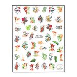 Körömmatrica Secret Garden CA745