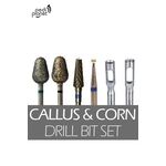 Pedi Planet Callus & Corn drill fréz készlet 6db-os