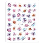 Körömmatrica Island Flowers MO317