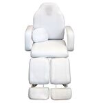 Pedikűr székre gumis huzat fehér színű