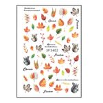 Körömmatrica Squirrel Trails XF3402