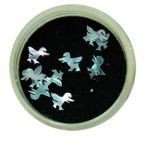 Körömdíszítő kagylódísz (kacsa)