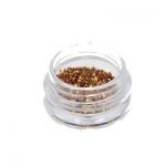 Arany mini konfetti műkörömdísz