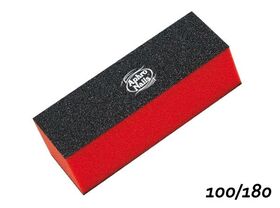 Aphro Nails fekete-narancs buffer tömbreszelő 100/180