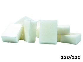 Aphro Nails fehér mini buffer tömbreszelő (10db)