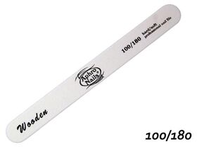 Aphro Nails Fa körömreszelő 100/180 fehér