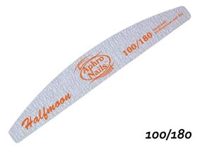 Aphro Nails Csónak körömreszelő 100/180 zebra