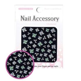 Körömmatrica (virágos)