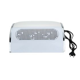 Fehér kéztámaszos 3 ventilátoros porelszívó porzsákkal 40W Fehér kéztámaszos 3 ventilátoros porelszívó porzsákkal 40W