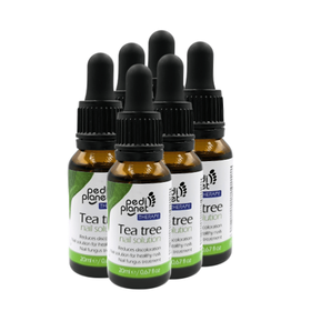 Pedi Planet Teafaolajos körömecsetelő CSOMAG 6x20ml
