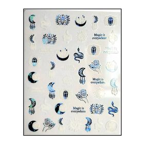 Körömmatrica Blue Magic CJ113K