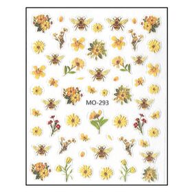 Körömmatrica Honey Bloom MO293