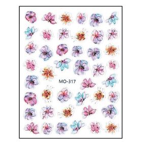 Körömmatrica Island Flowers MO317