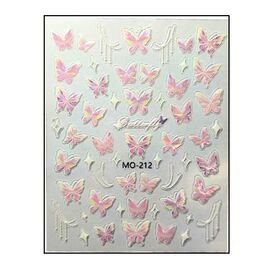 Körömmatrica Pink Mirage MO212