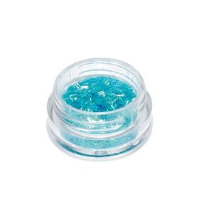 Türkiz glitterszál