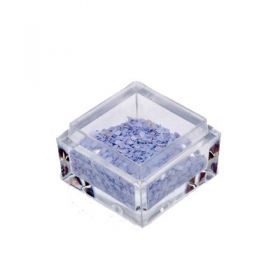 Világos lila kagyló őrlemény