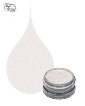 Aphro Nails színes porcelánpor Silver Grey 3,5g