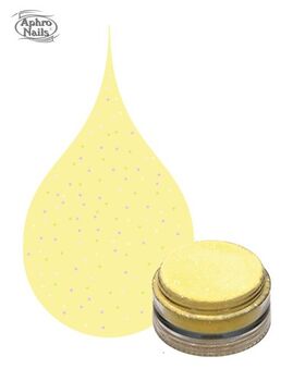 Aphro Nails színes porcelánpor Sunny Yellow 3,5g