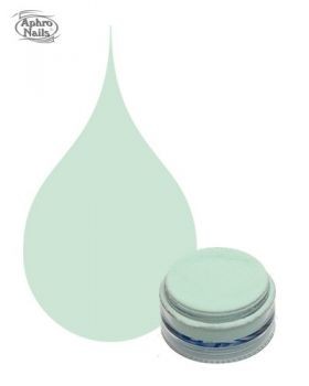 Aphro Nails színes porcelánpor Pastel Green 3,5g